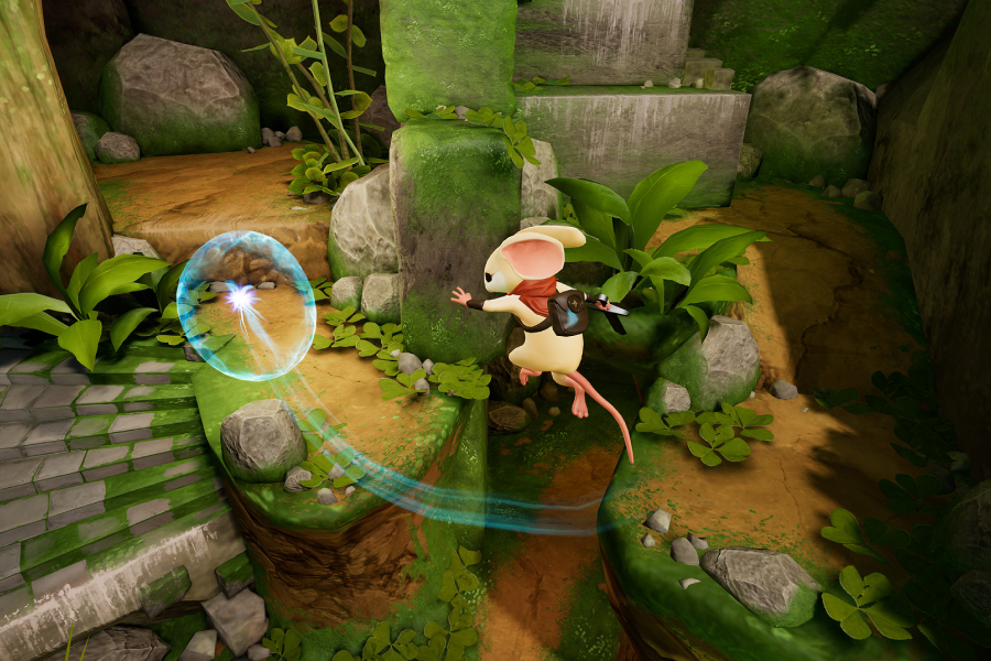 Кадр из игры Moss
