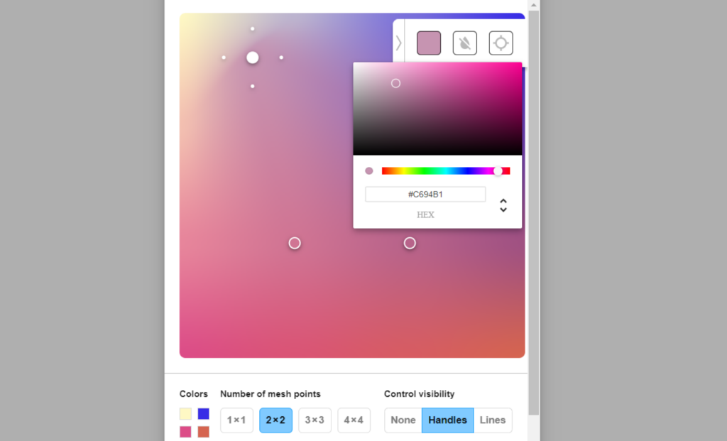 Плагин Mesh Gradient